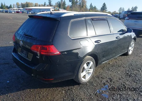 2015 Volkswagen Golf Sportwagen Tdi Sel 4-Door from USA, damaged, VIN 3VWCA7AU9FM517739